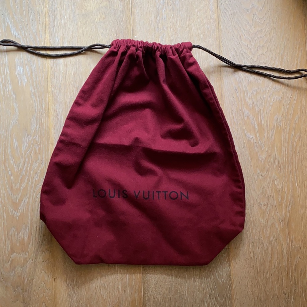 Louis Vuitton Dark Red Dust Bag
